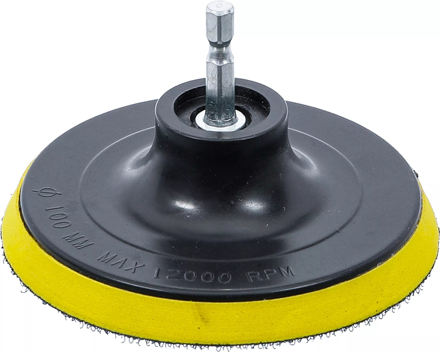 BGS 74370 Klettteller für Artikel 74367 Außensechskant 6,3mm (1/4") Durchmesser Ø100mm