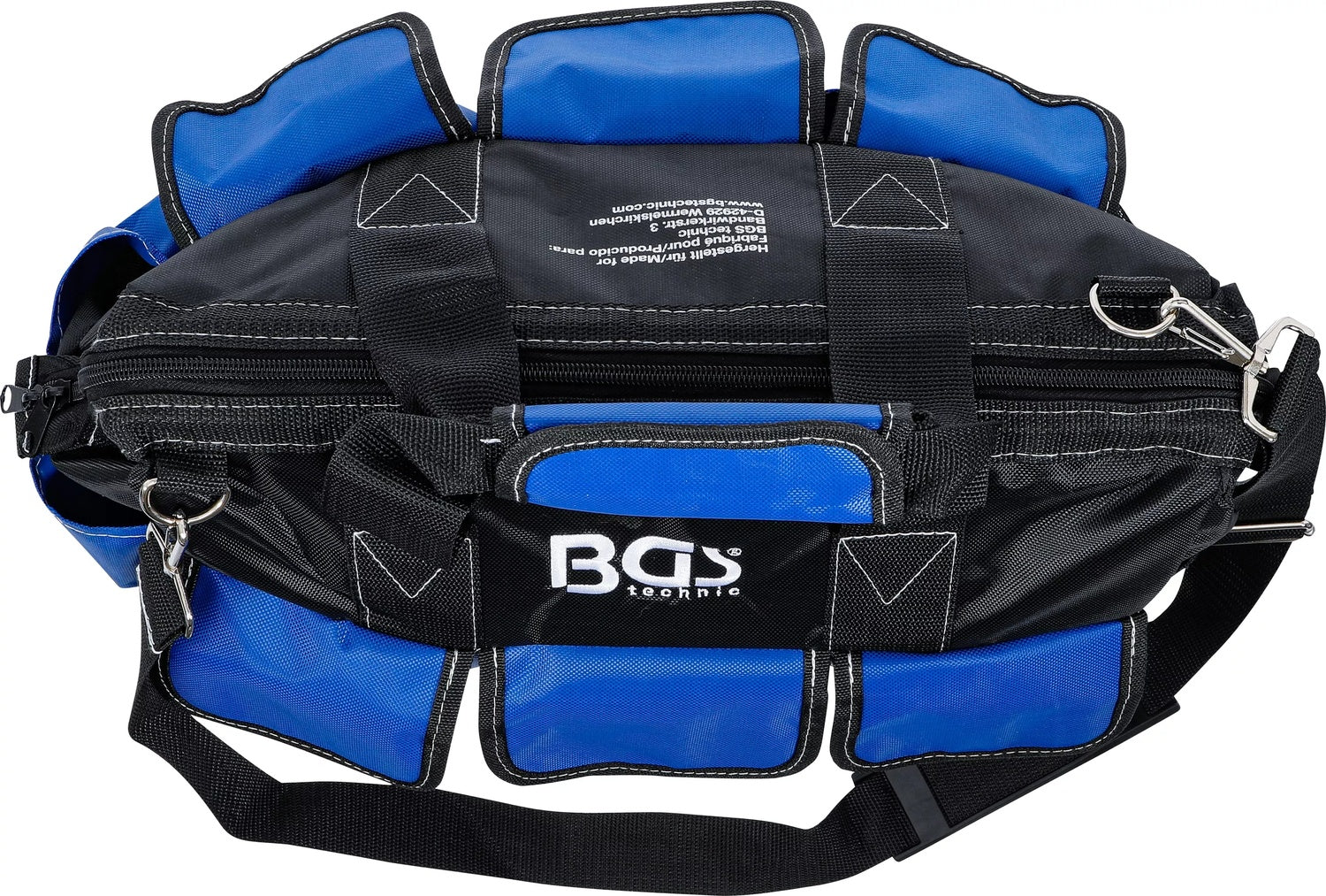 BGS 74390 Universal Werkzeugtasche medium 406 x 190 x 300mm leer
