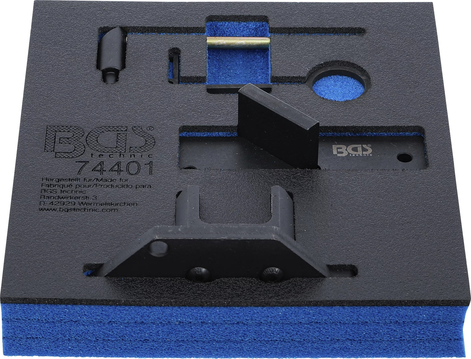 BGS 74401 Satz Einstellwerkzeug für Motor Citroën Peugeot 1.2 GDI PureTech Werkstattwageneinlage 1/6