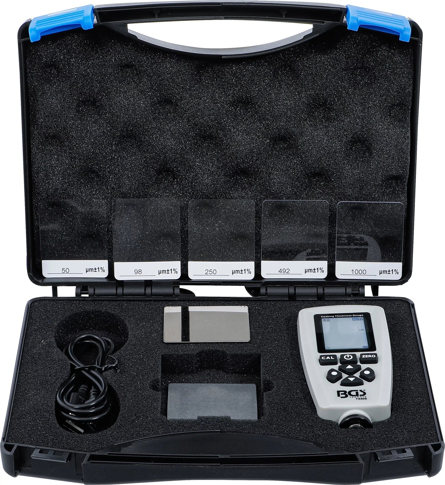 BGS 74406 Messgerät für Lackschichten für Eisen und Nicht-Eisenmetalle