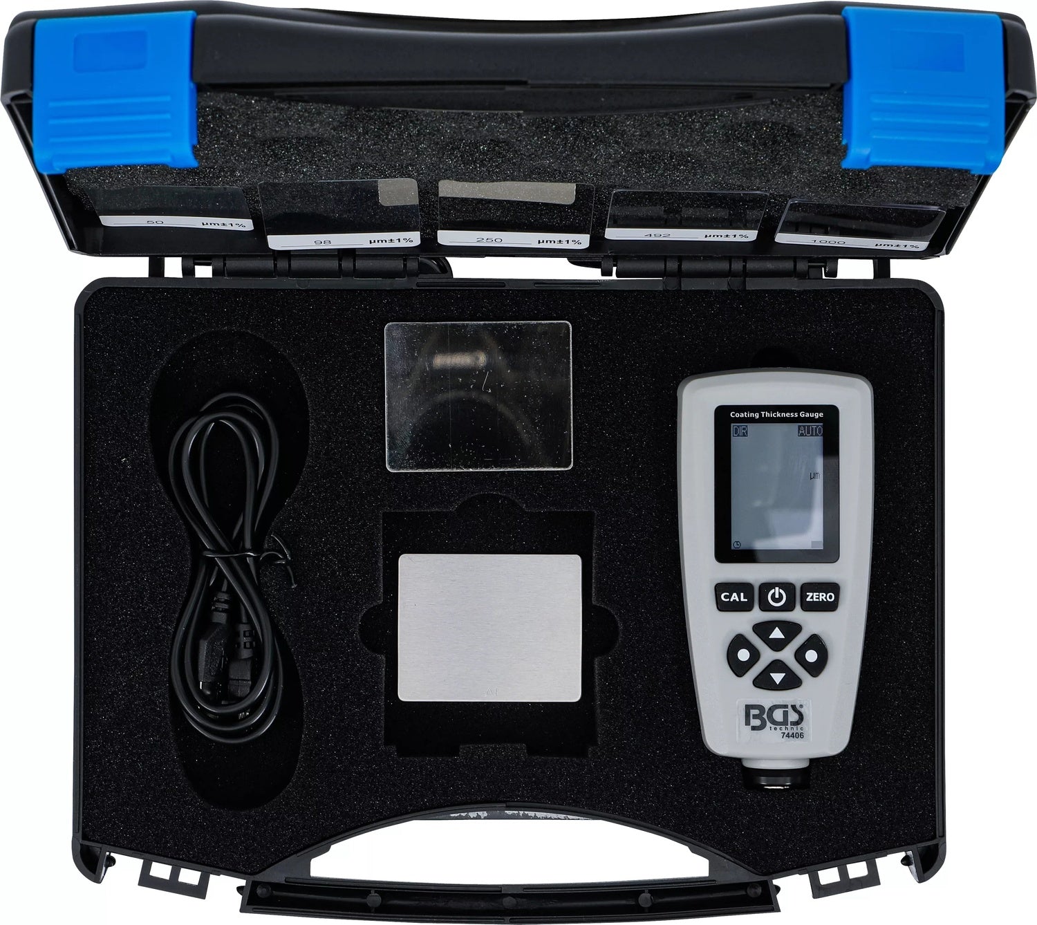 BGS 74406 Messgerät für Lackschichten für Eisen und Nicht-Eisenmetalle