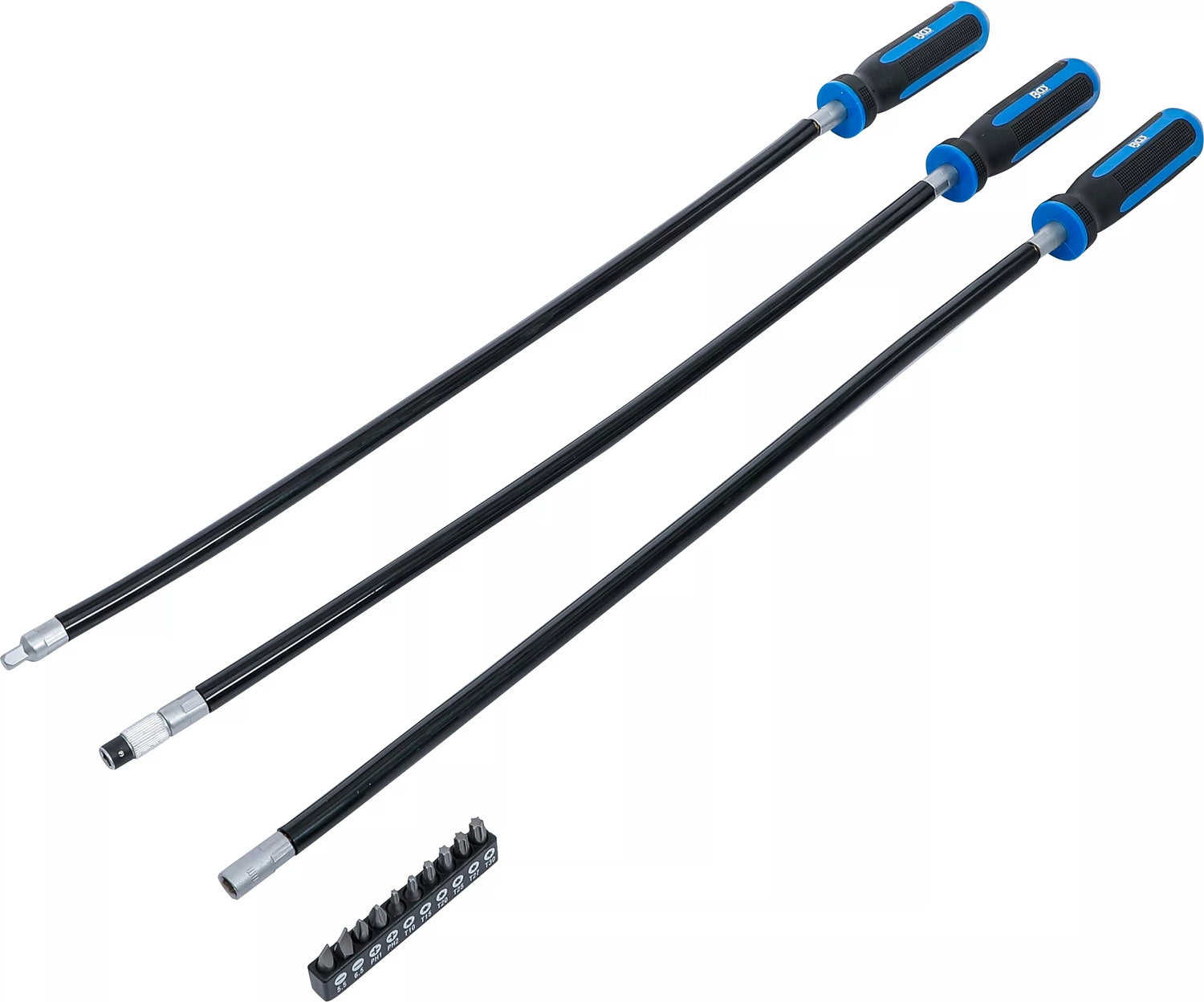 BGS 74427 Satz Flexible Schraubendreher Bits T-Profil (für Torx) 13 teilig