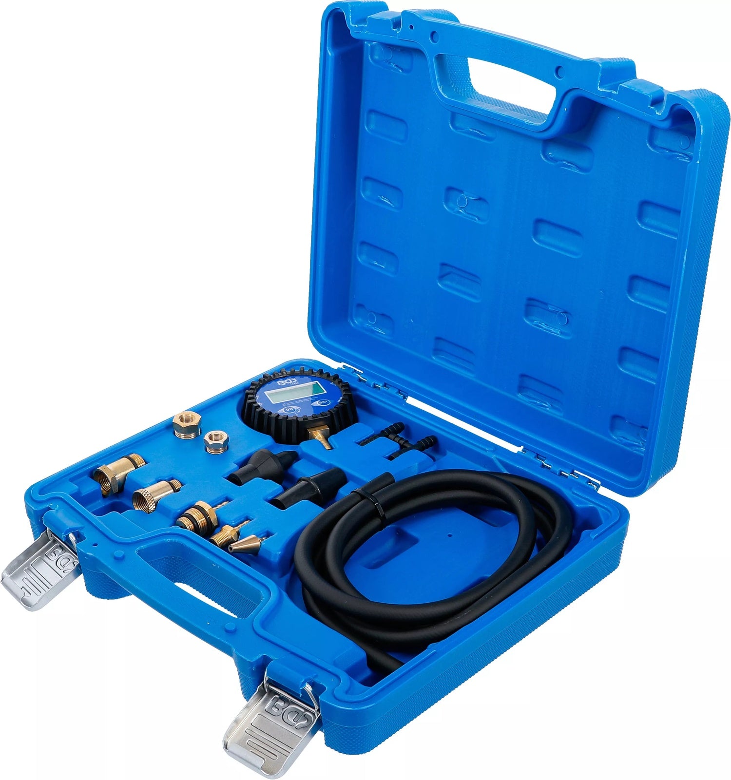 BGS 74436 Vakuumpumpe Benzinpumpe Tester digital mit Adaptersatz