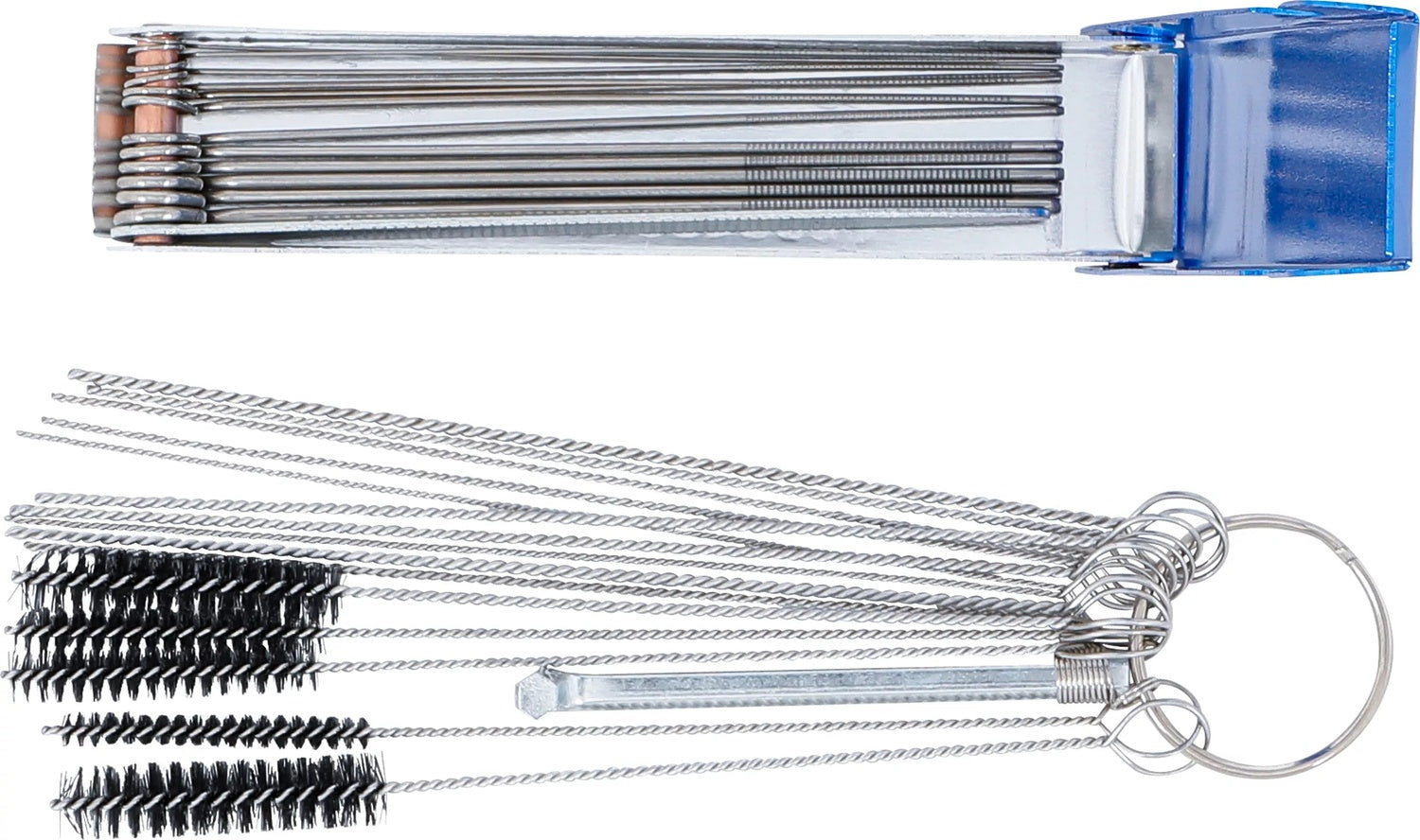 BGS 74438 Satz Reinigungswerkzeug für Vergaserdüsen 16 teilig Vergaser Reinigen