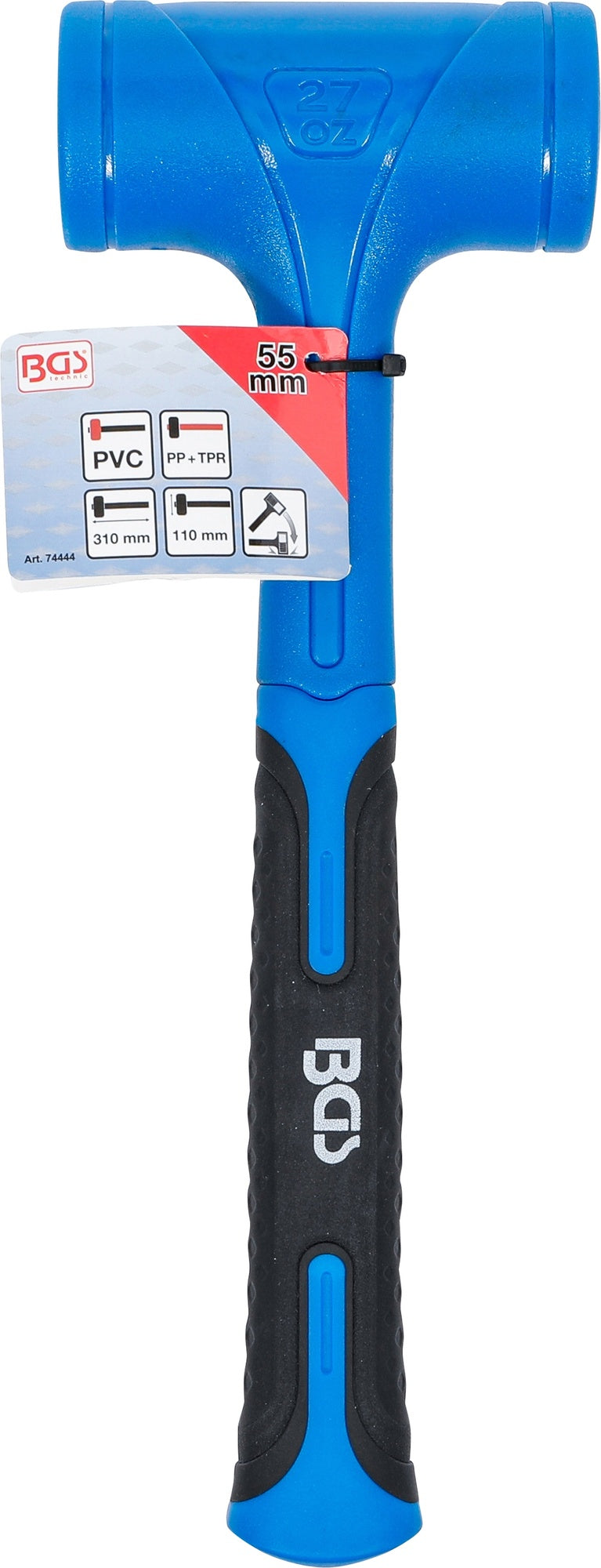 BGS 74444 Schonhammer rückschlagfrei Ø55mm 765g