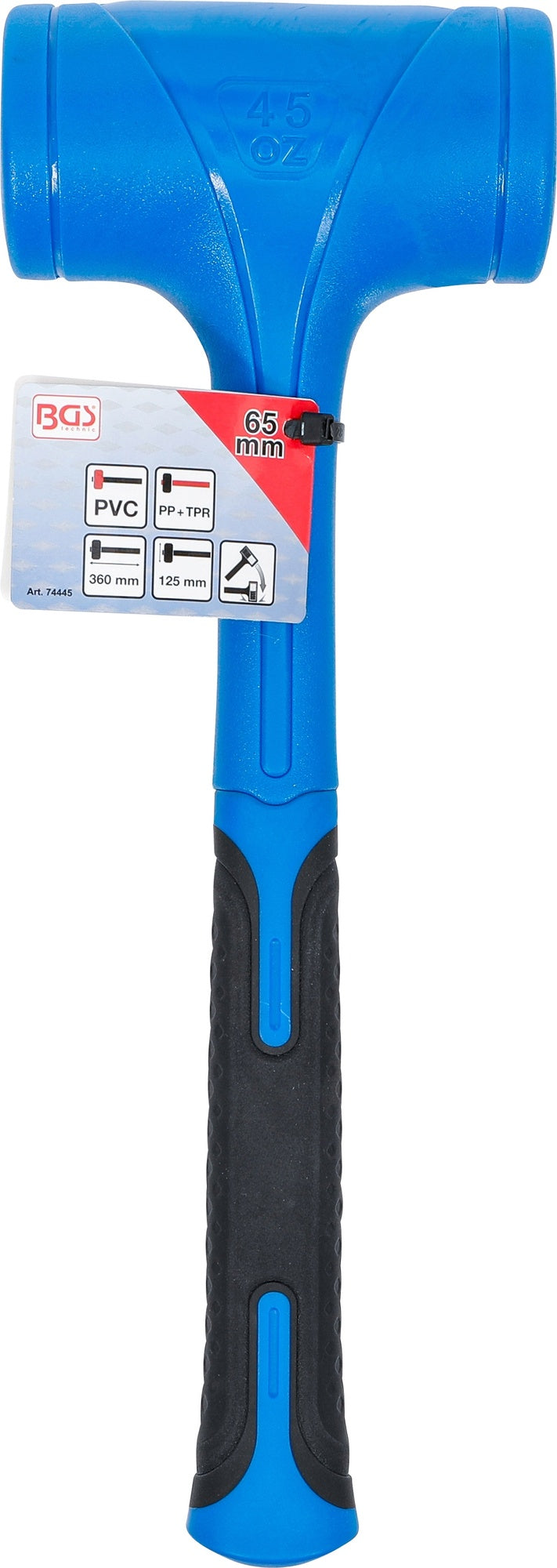 BGS 74445 Schonhammer rückschlagfrei Ø65mm 1275g