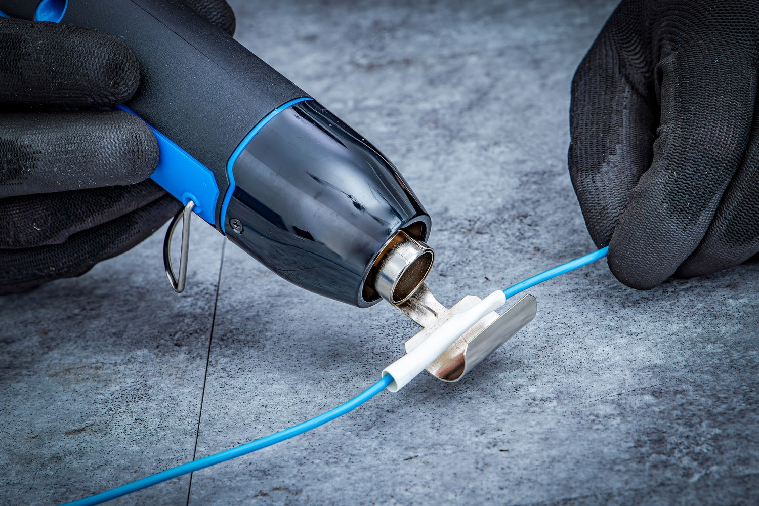 BGS 74446 Mini Heißluft Gebläse Heißluftpistole Heißluftfön 350 Watt