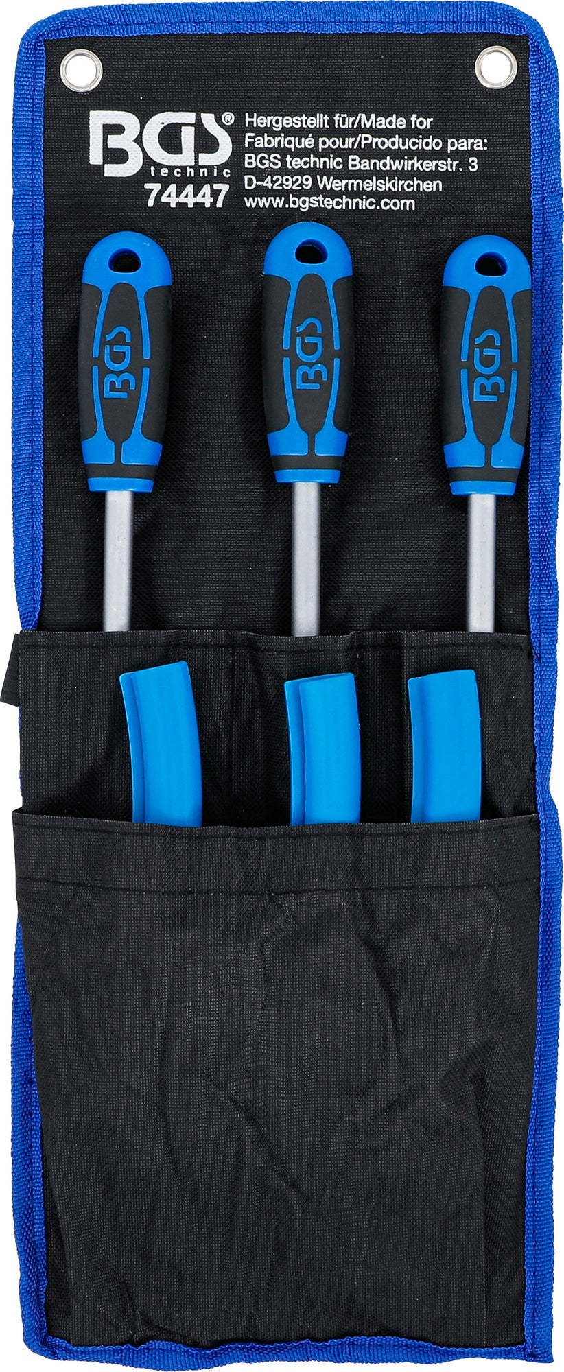 BGS 74447 Satz Reifenmontierhebel / Montiereisen / Montierhebel für Reifen Kantenschutz Motorräder