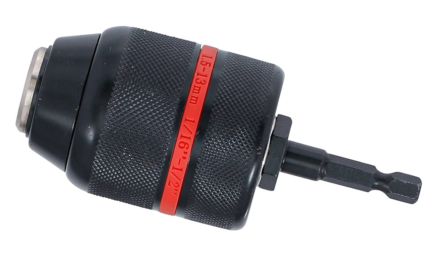 BGS 74470 Schnellspannbohrfutter Metallausführung Außensechskant 6,3mm (1/4") x 20 UNF 1,5 - 13mm