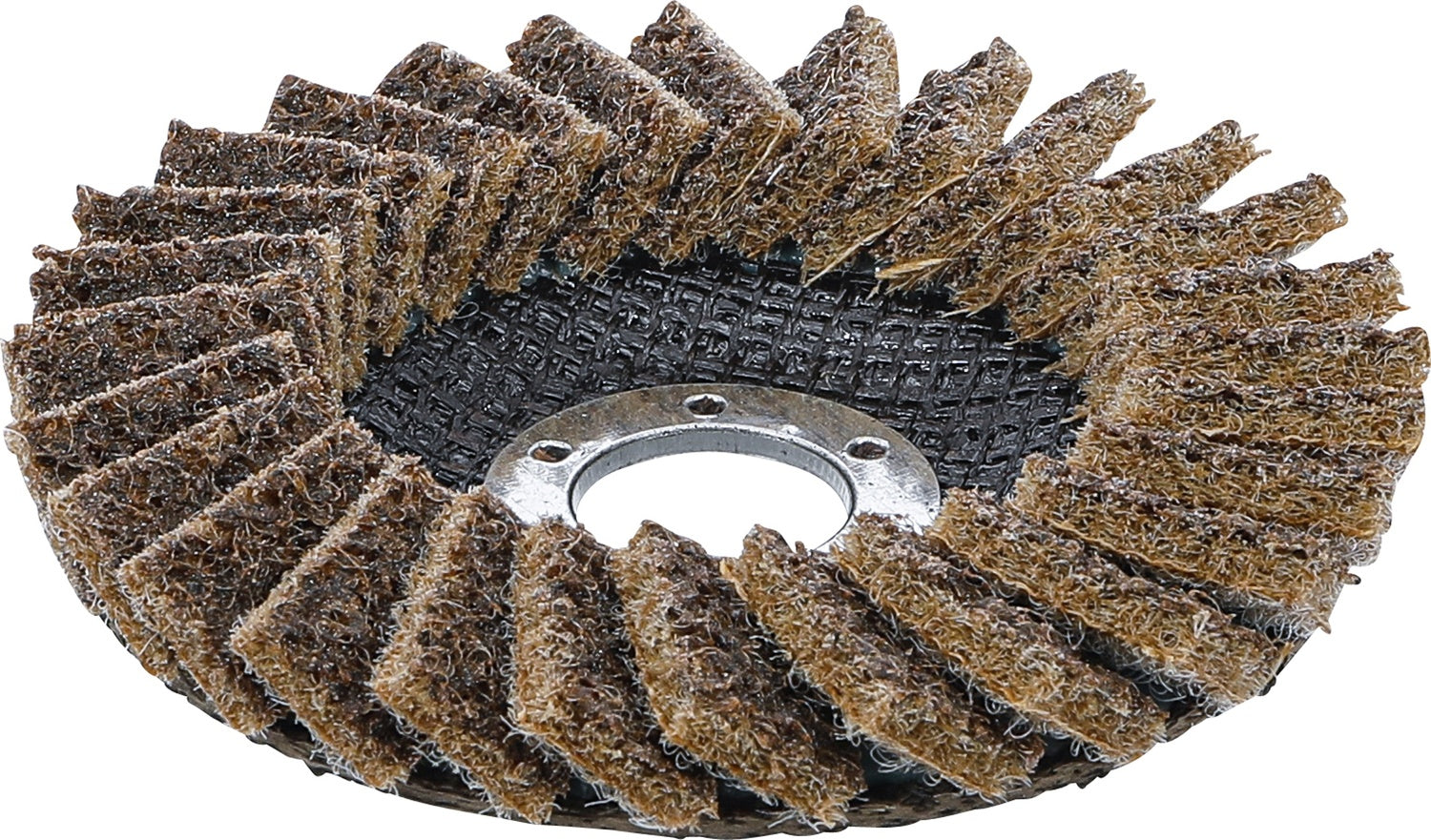 BGS 74471 Fächer Schleifscheibe Vlies Durchmesser Ø 115mm Körnung 80