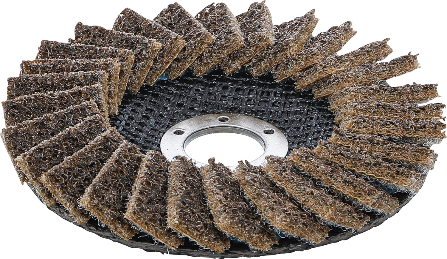 BGS 74472 Fächer Schleifscheibe Vlies Durchmesser Ø 125mm Körnung 80