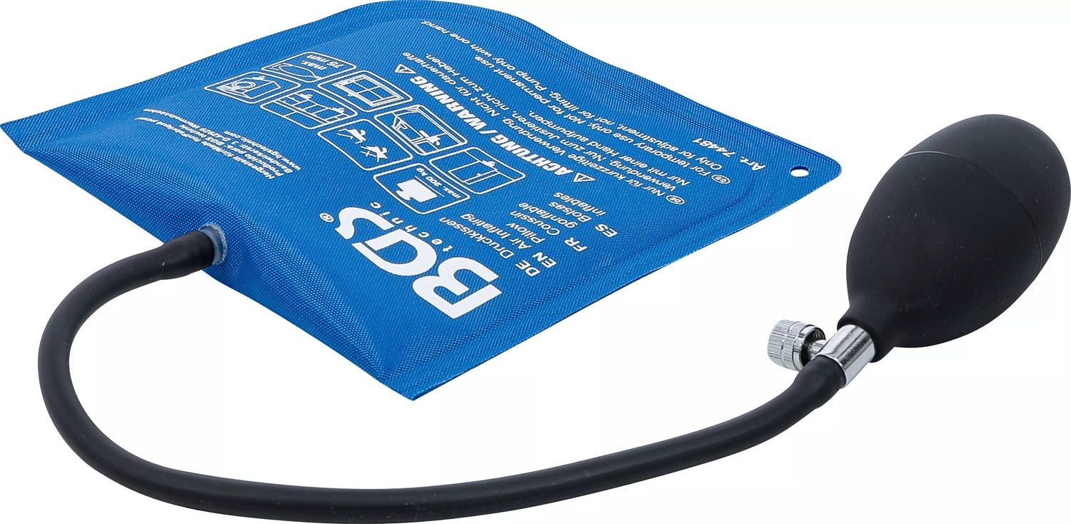 BGS 74481 Druckkissen mit Handpumpe Quadrat 165 x 150mm