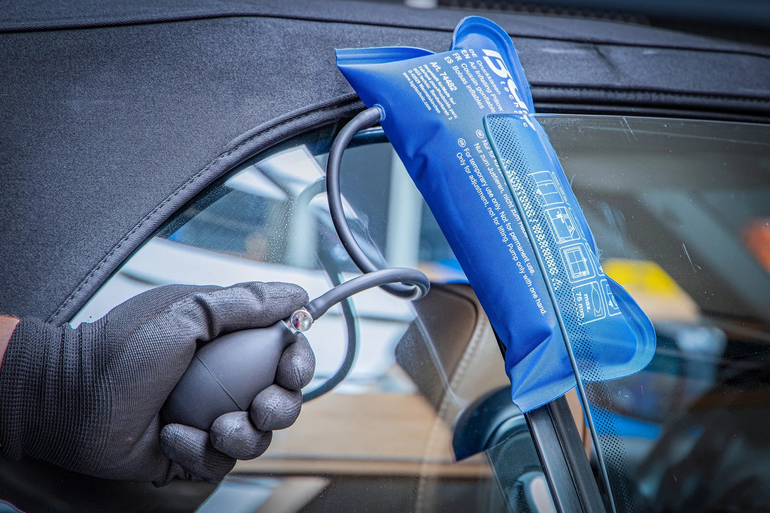 BGS 74482 Druckkissen mit Handpumpe Rechteck 270 x 135mm