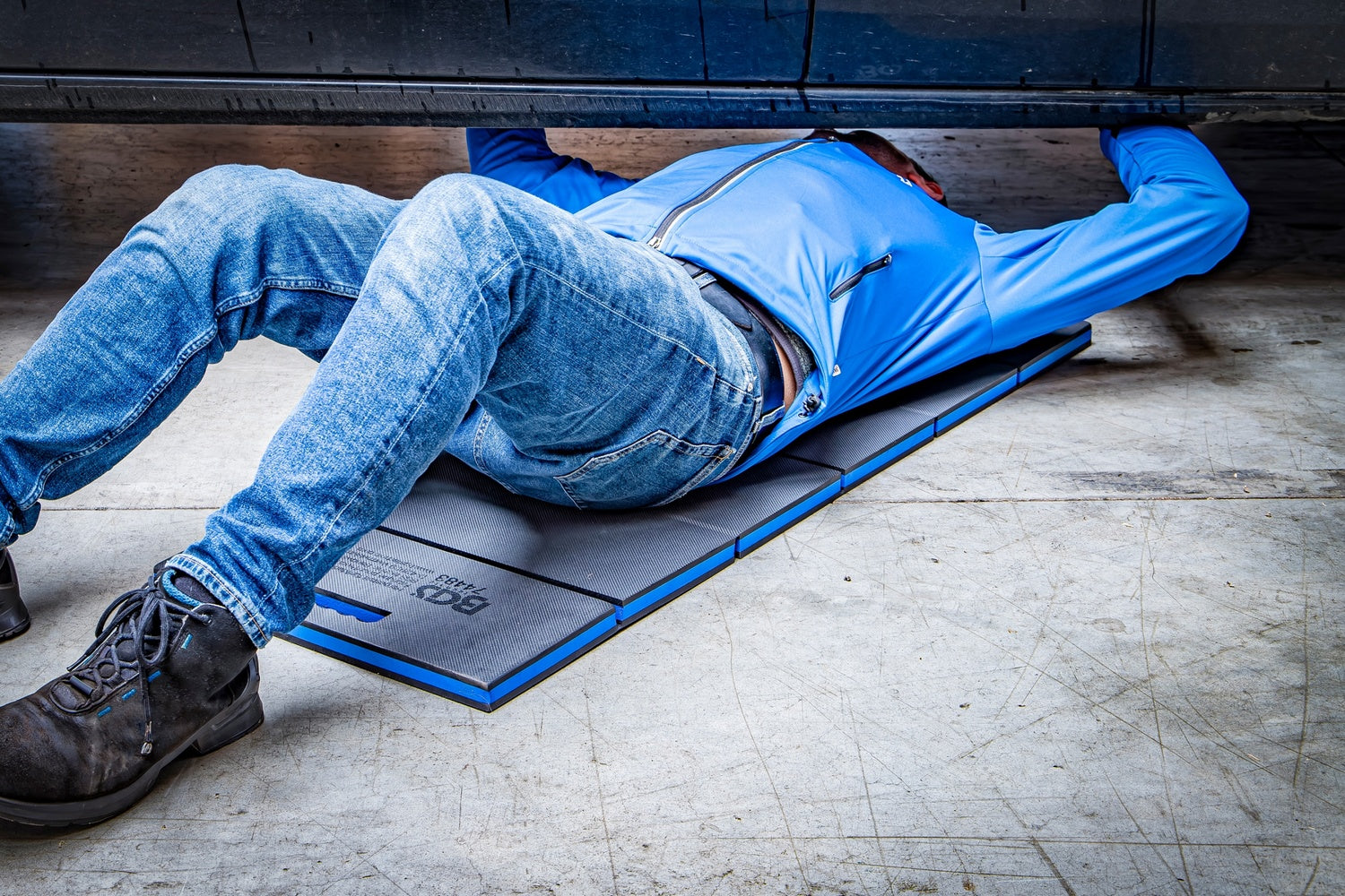 BGS 74483 Weichschaum Kniematte Arbeitsmatte faltbar 3-in-1