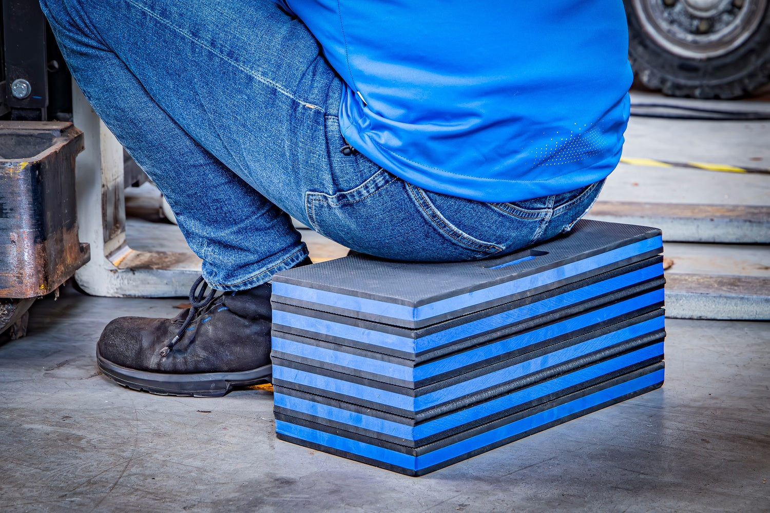 BGS 74483 Weichschaum Kniematte Arbeitsmatte faltbar 3-in-1