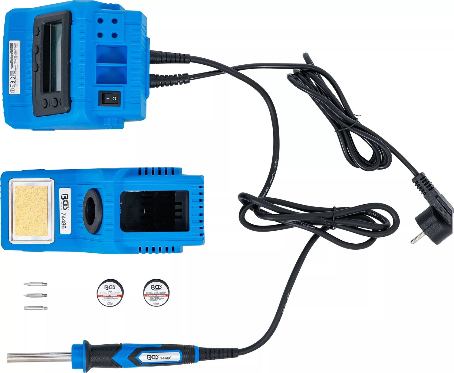 BGS 74486 Elektro Lötkolben Station digital 60 Watt