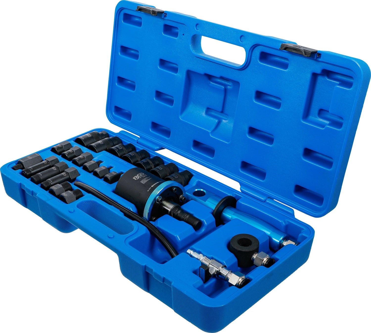 BGS 74512 Satz Druckluft Diesel Injektoren Auszieher Adapter