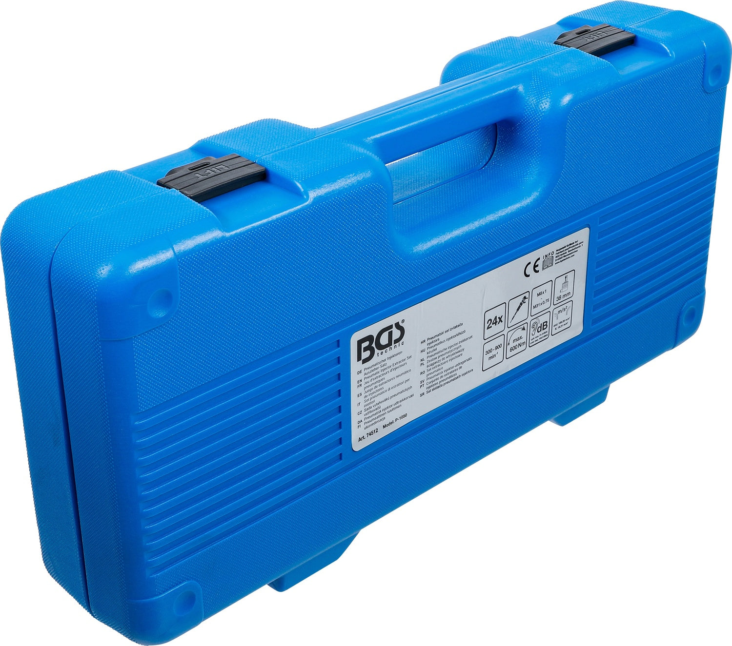 BGS 74512 Satz Druckluft Diesel Injektoren Auszieher Adapter