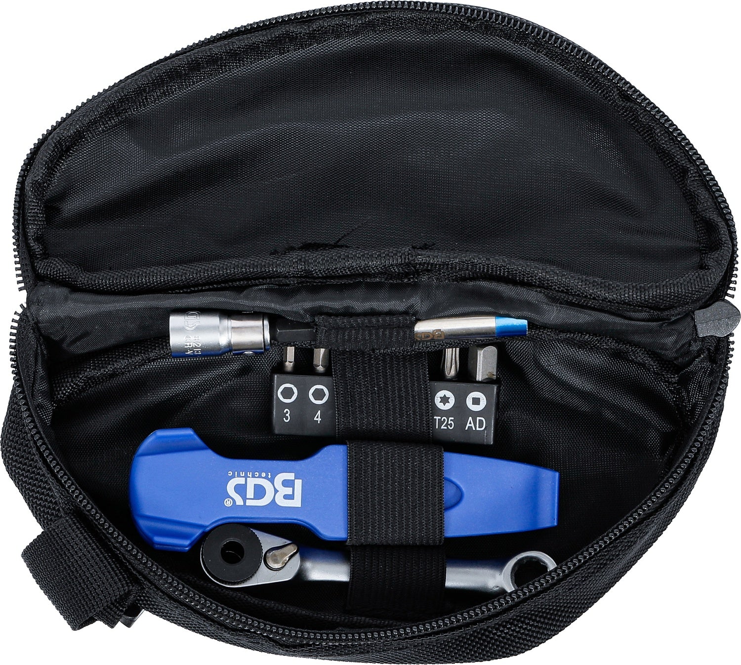 BGS 74516 Satz Werkzeug unterwegs für Fahrrad 13 teilig Fahrradreparatur