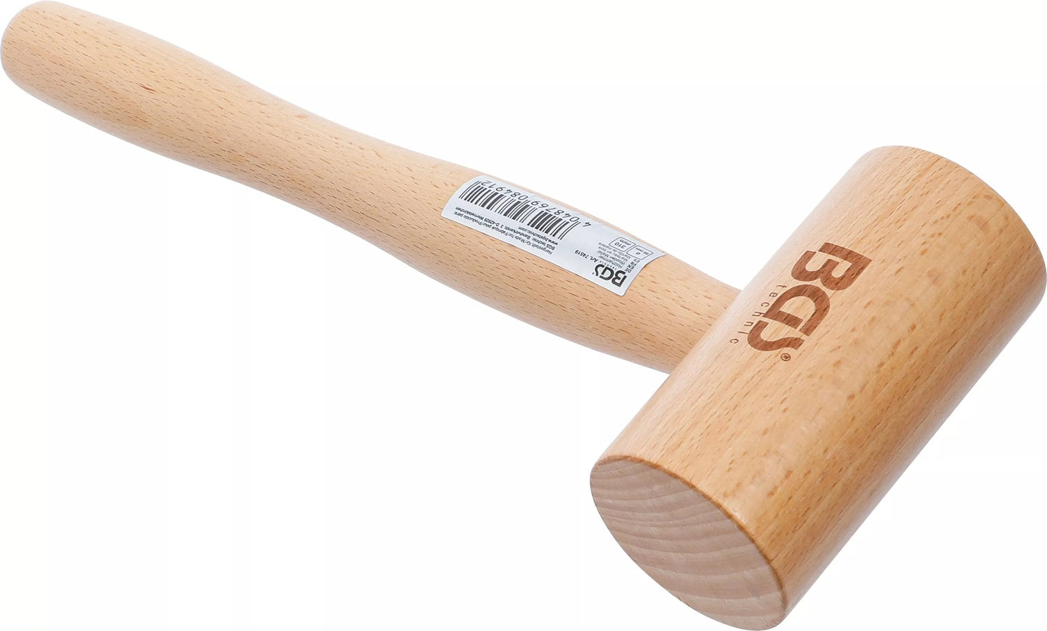 BGS 74519 Holzhammer Durchmesser Ø55 mm Kopfgewicht 180g