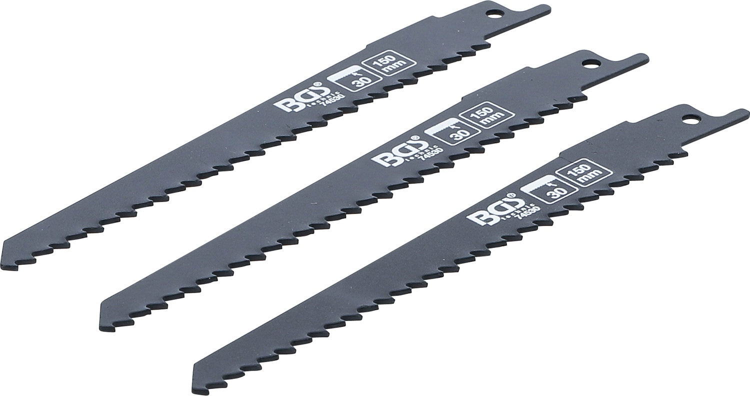 BGS 74530 Satz Sägeblätter für Holz für Artikel 7367 3 teilig Sägeblatt