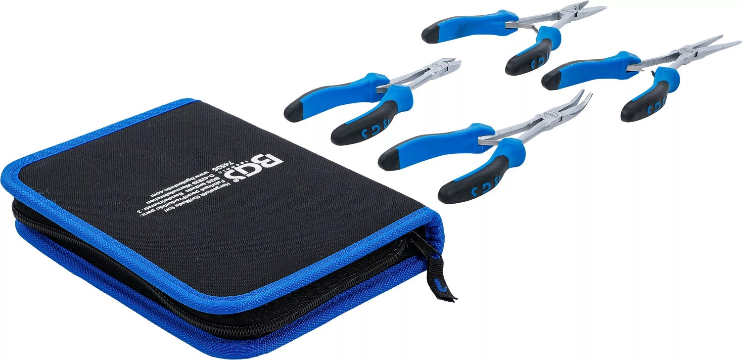 BGS 74535 Satz Elektronik Zangen extra lang Kombizange Seitenschneider Spitzzange