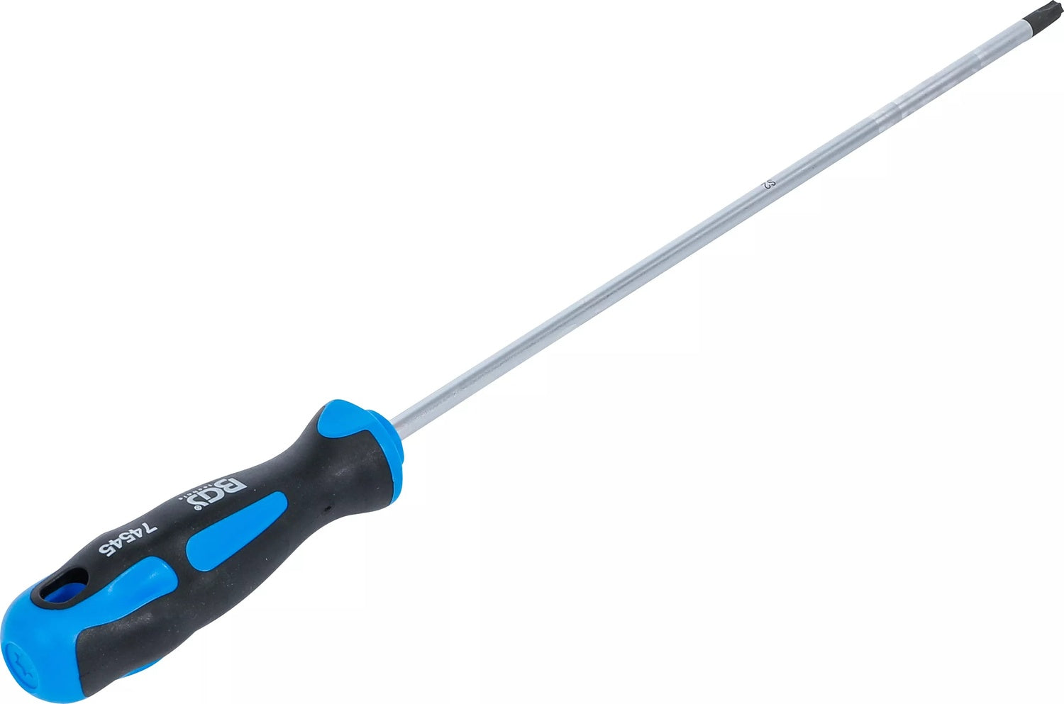 BGS 74545 Schraubendreher T-Profil (für Torx) T30 Klingenlänge 250mm