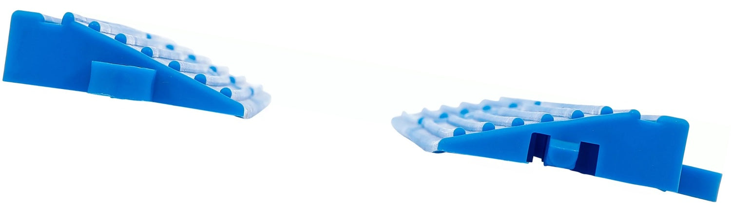 BGS 74547 Satz Kunststoff Fliesen Randelemente Klick-System 400x 55x15mm 10 teilig