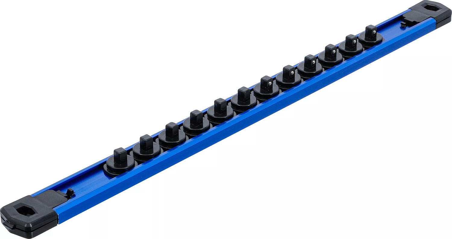 BGS 74549 Halteschiene magnetisch für 12 Steckschlüssel Einsätze mit Antrieb 6,3mm (1/4")