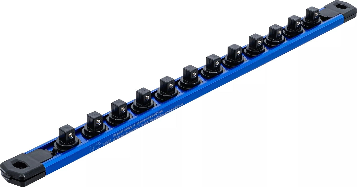 BGS 74550 Halteschiene magnetisch für 12 Steckschlüssel Einsätze mit Antrieb 10mm (3/8")