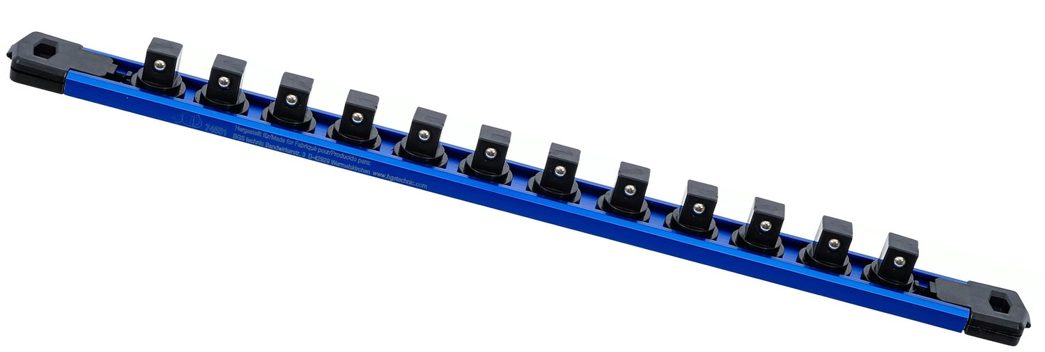 BGS 74551 Halteschiene magnetisch für 12 Steckschlüssel Einsätze mit Antrieb 12,5mm (1/2")