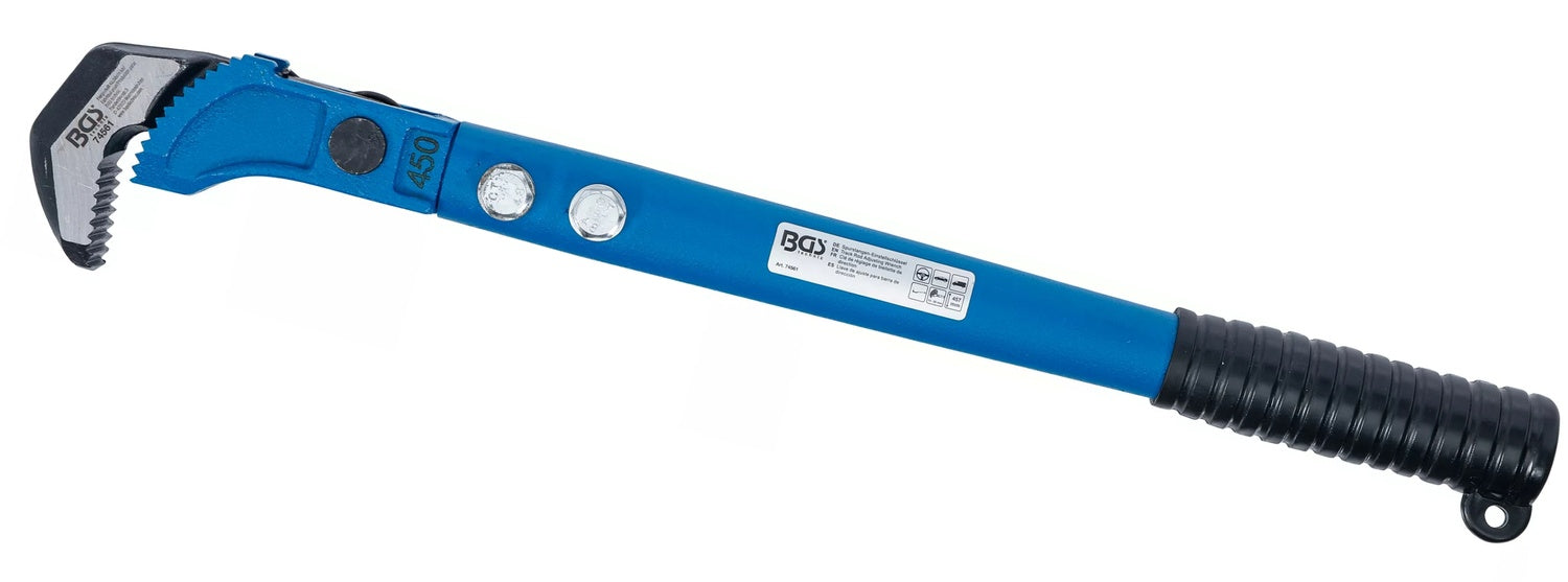 BGS 74561 Einstellschlüssel für Spurstangen 10-35mm Länge 450mm