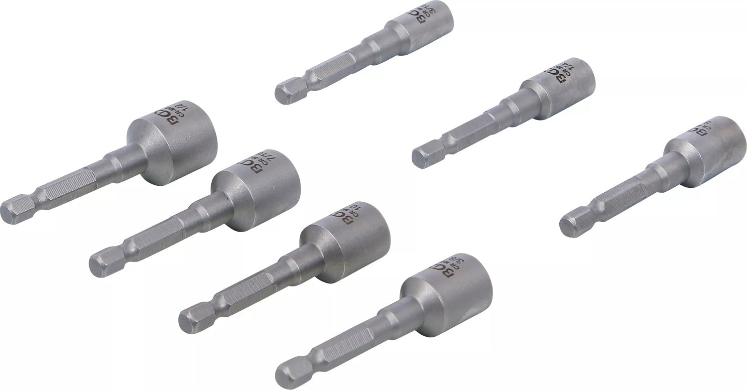 BGS 74562 Satz Ausdreher für Schrauben Muttern Antrieb 6,3mm (1/4") für Bohrmaschinen