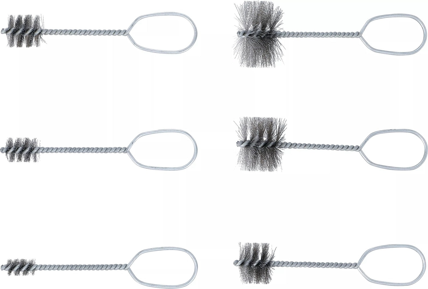 BGS 74576 Satz Lochreinigungsbürsten 6 teilig Lochreinigung Bürsten