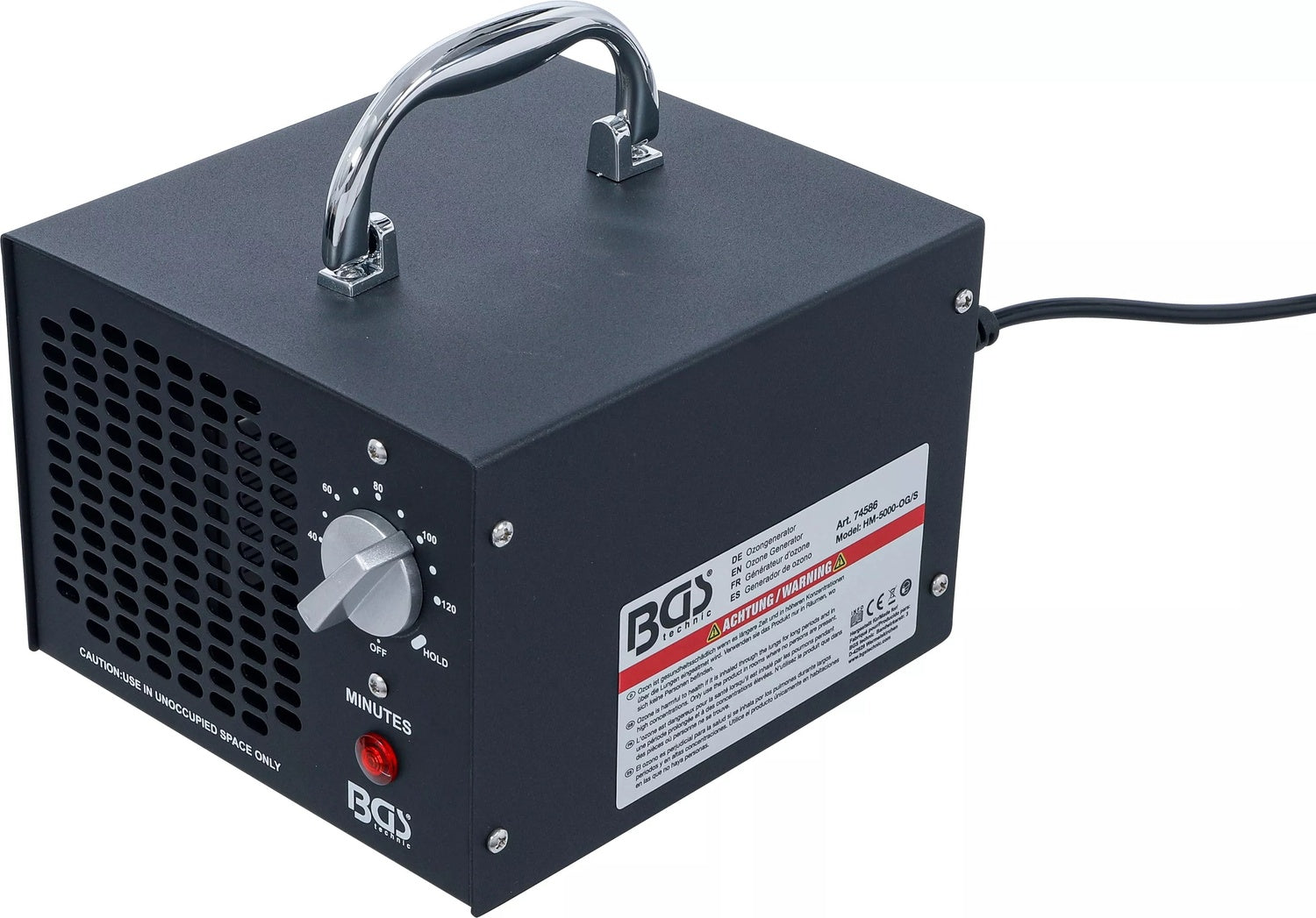 BGS 74586 Ozongenerator 5000 mg/h Luftreiniger Ozonreiniger Ozongerät