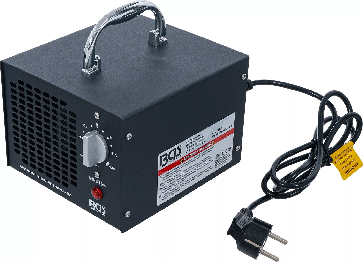 BGS 74586 Ozongenerator 5000 mg/h Luftreiniger Ozonreiniger Ozongerät