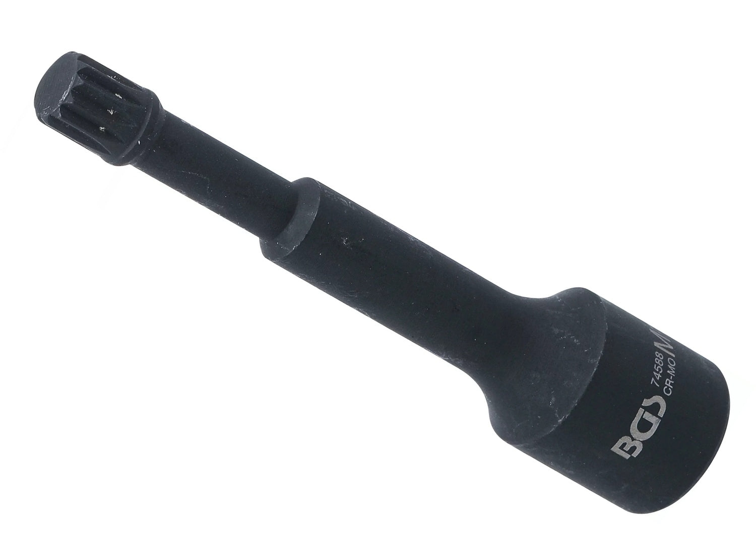 BGS 74588 Kraft Spezial Biteinsatz Antrieb Innenvierkant 12,5mm (1/2") Innenvielzahn (für XZN) M12 für VAG