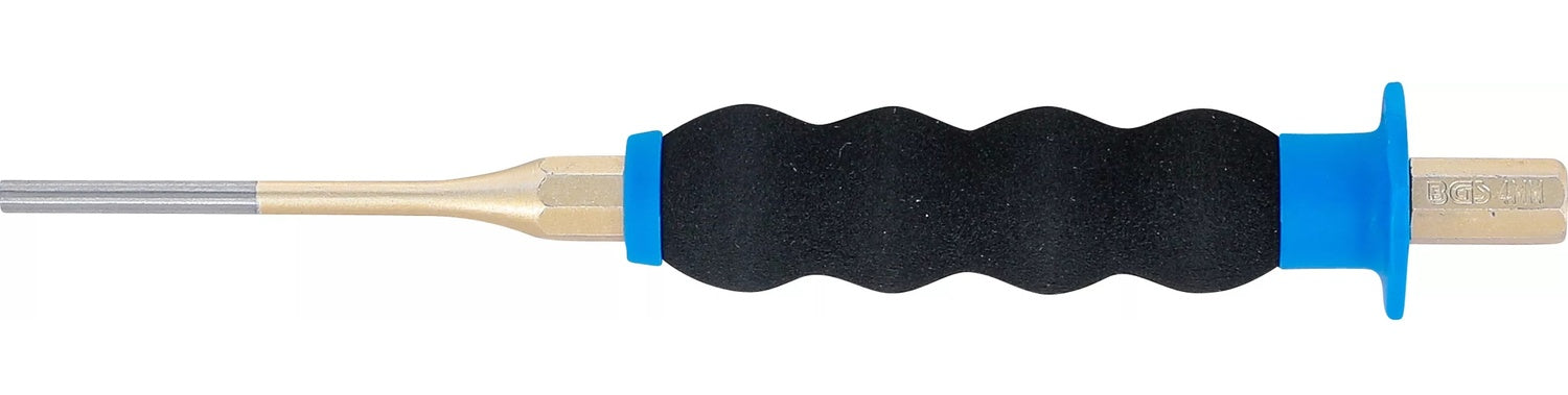 BGS 74591-4 Satz Splintentreiber mit Handschutz Länge 180mm Ø4mm Durchschläger