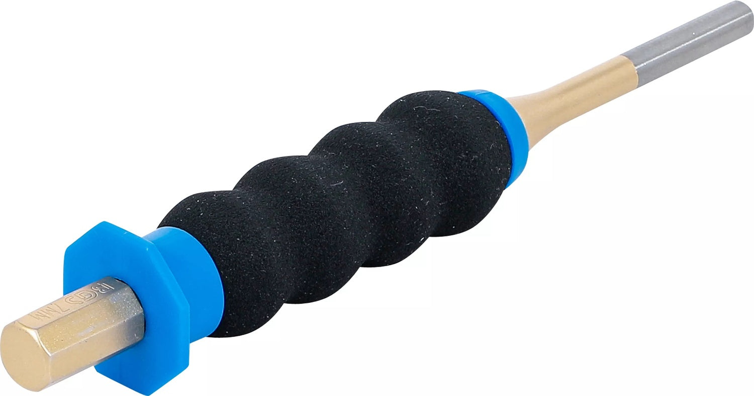 BGS 74591-7 Splintentreiber mit Handschutz Länge 180mm Ø7mm Durchschläger