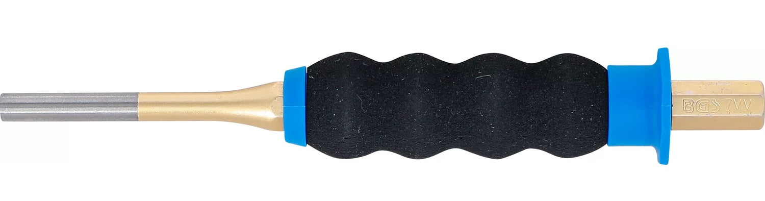 BGS 74591-7 Splintentreiber mit Handschutz Länge 180mm Ø7mm Durchschläger