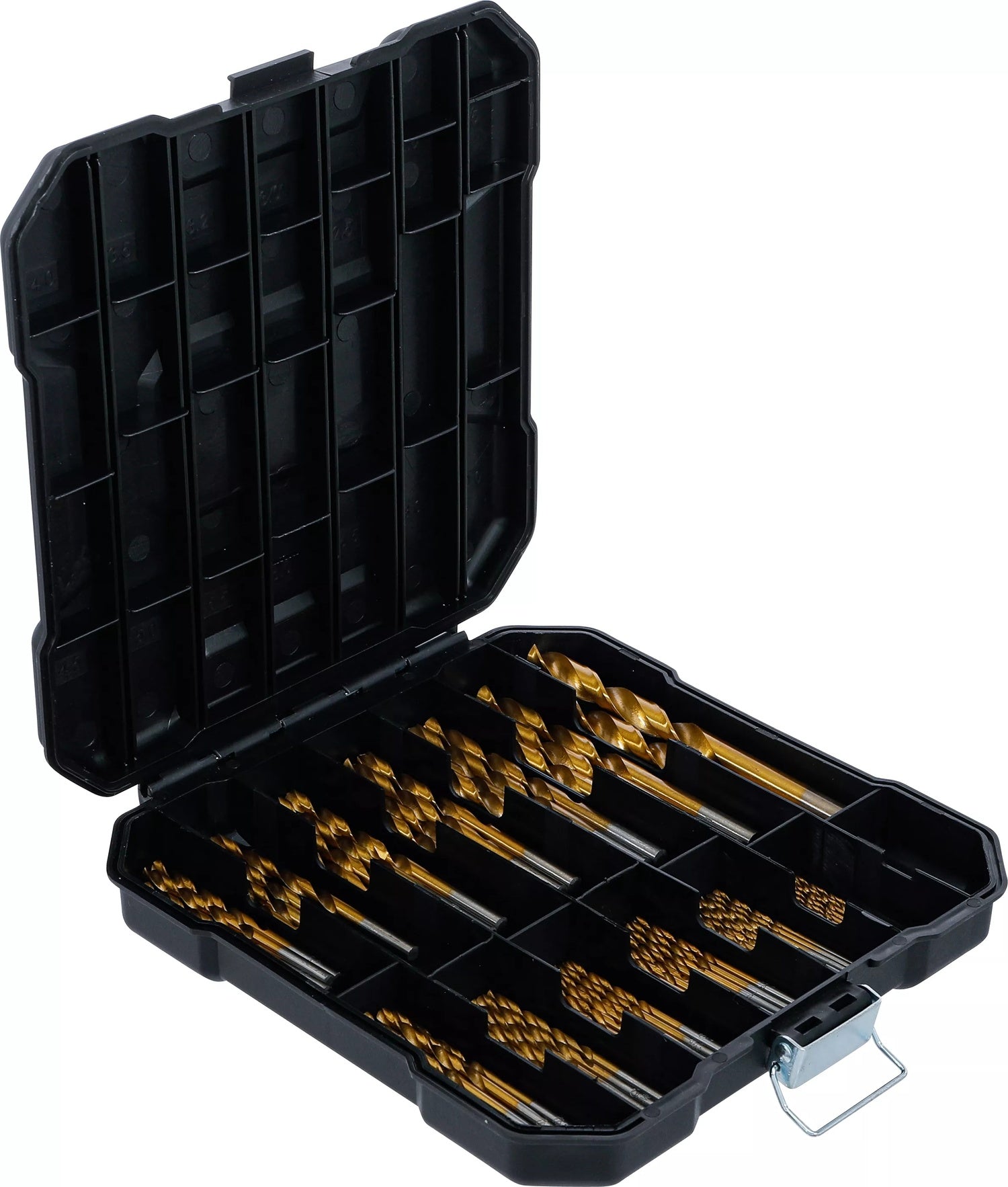 BGS DIY 74592 Satz HSS Spiralbohrer Titan nitriert 1,5 - 10mm 92 teilig