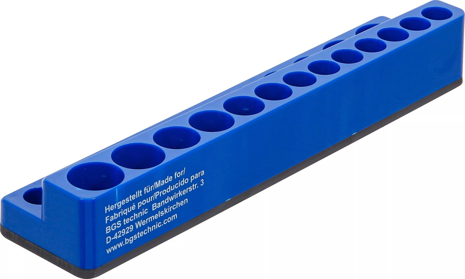 BGS 74597 Kunststoffhalter für Steckschlüssel Einsätze magnetisch 6,3mm (1/4") Aufsteckschiene