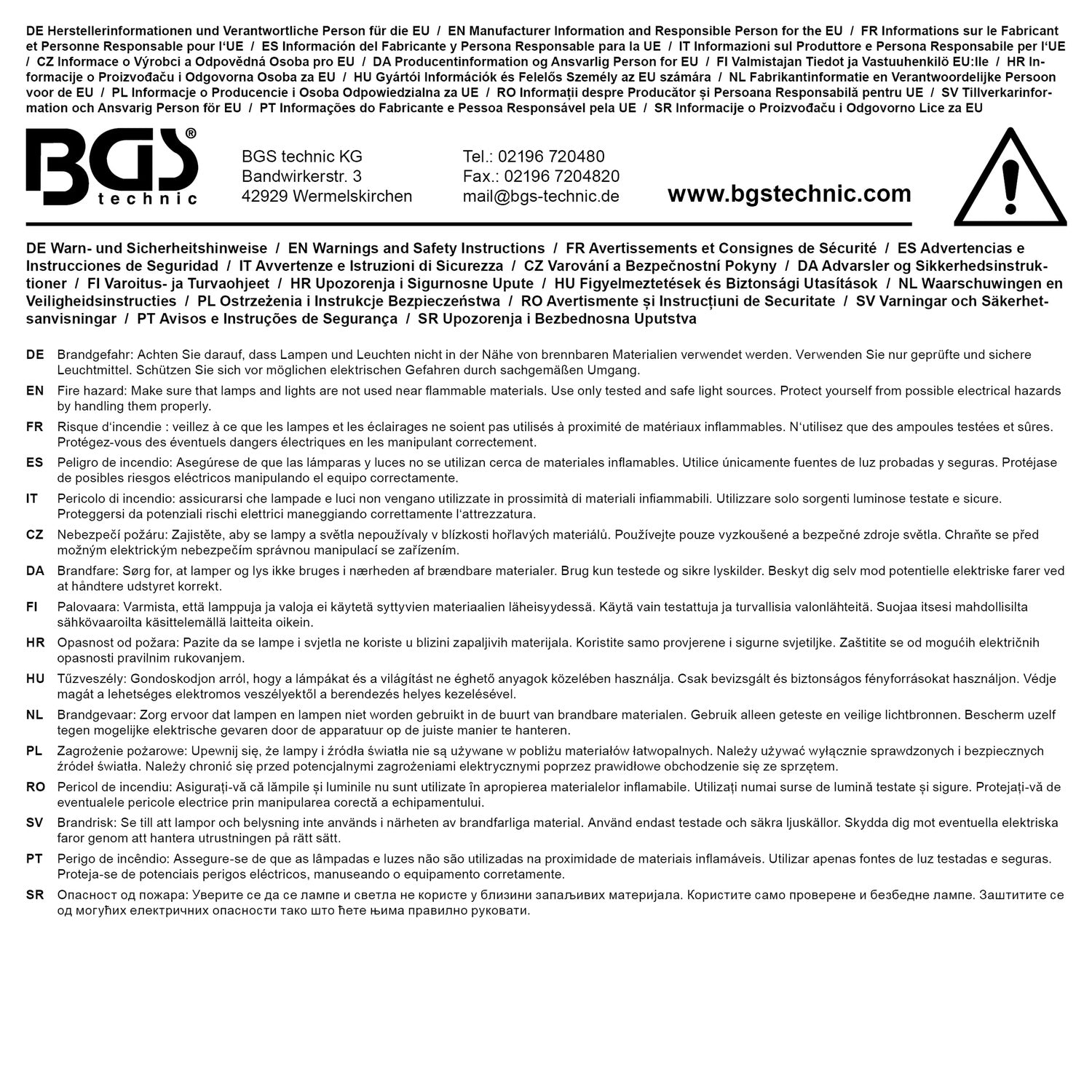 BGS 74599 LED Stiftleuchte Aluminium Stiftlampe