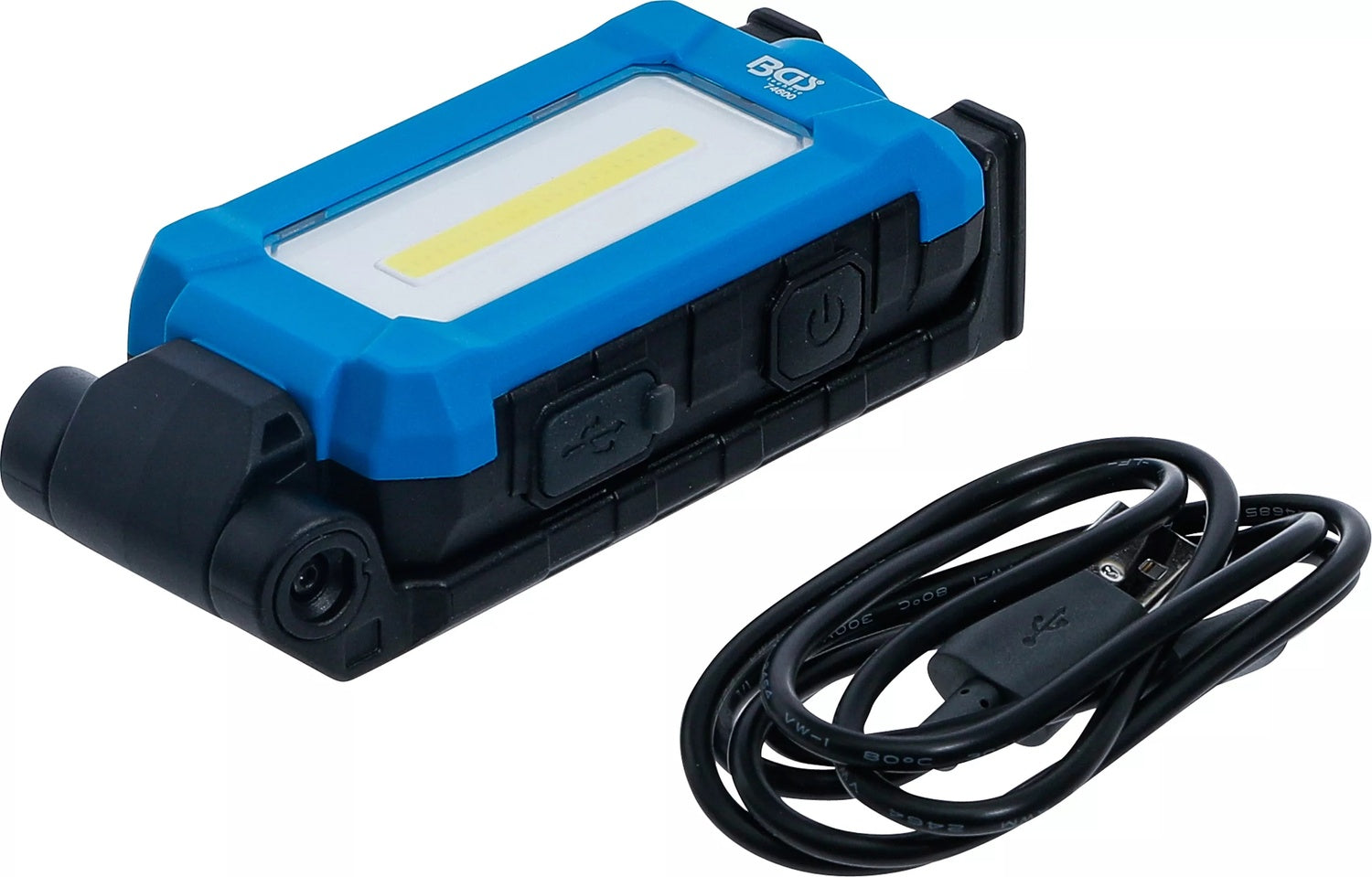 BGS 74600 COB LED Arbeitsleuchte klappbar Magnet Haken Werkstattleuchte