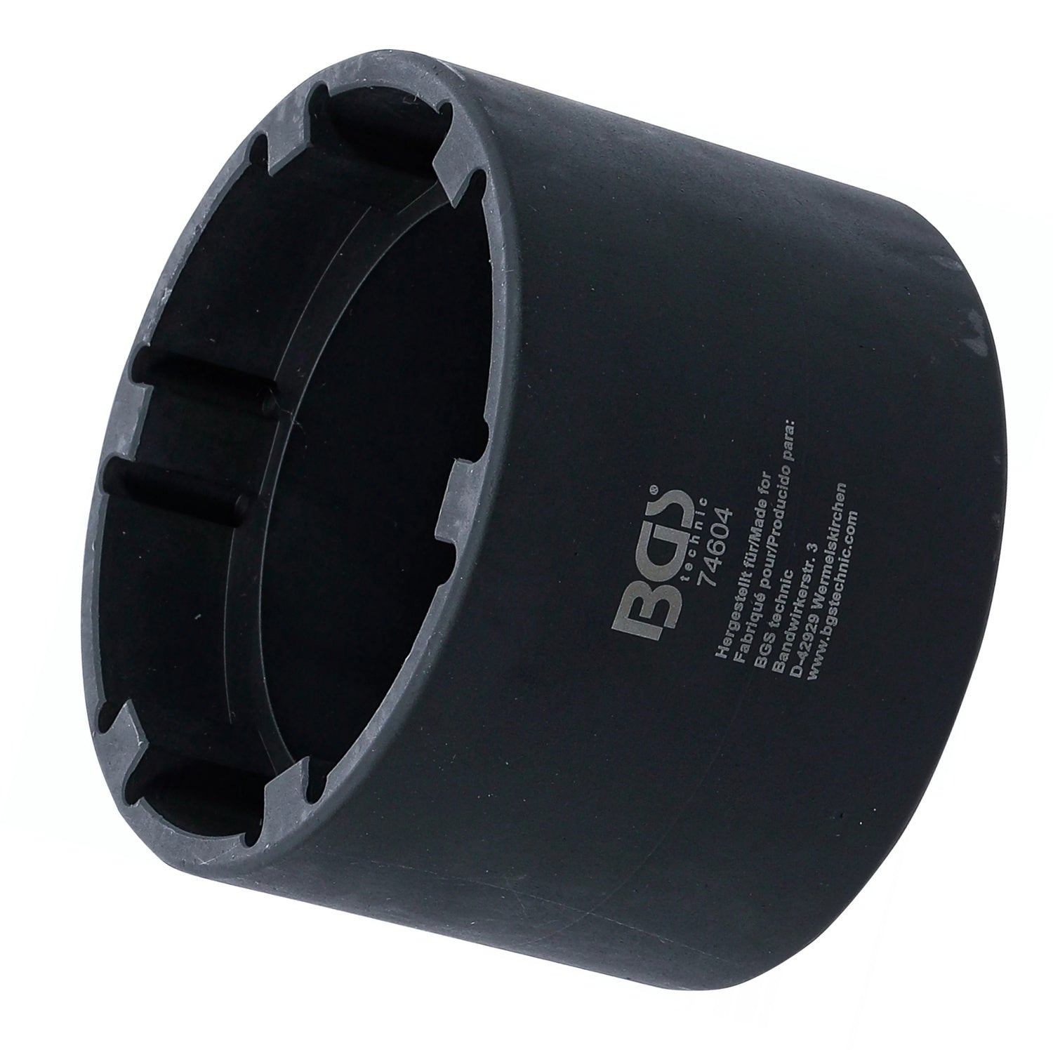 BGS 74604 Hinterache Nutmutternschlüssel Zapfen innen liegend für DAF (LF 45) 12T