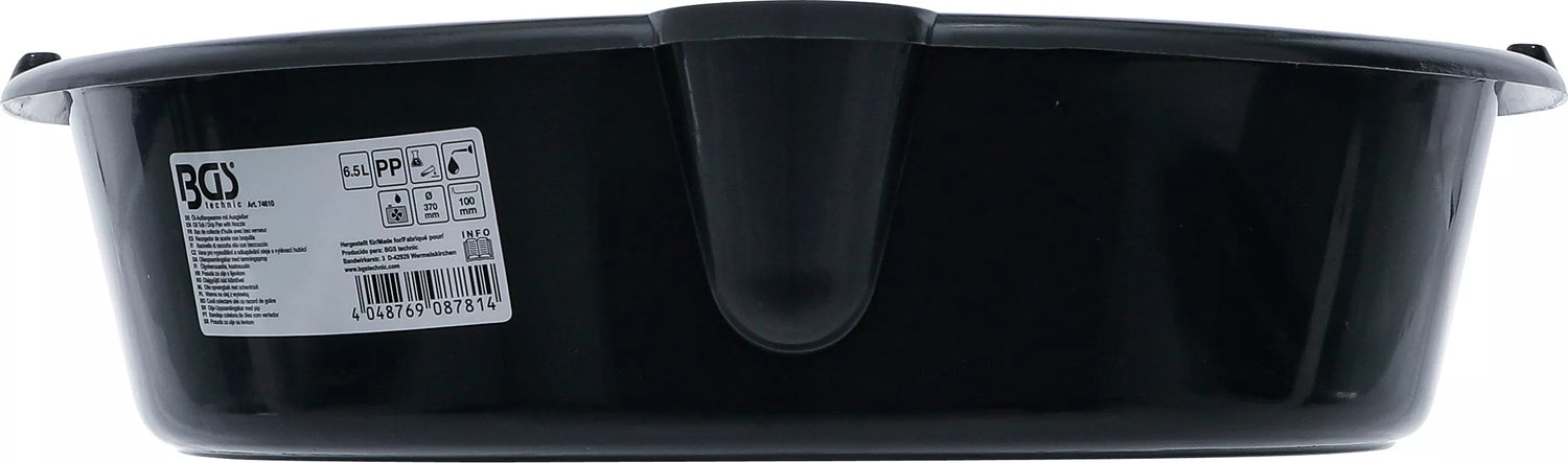 BGS 74610 Ölauffangwanne 6,5 Liter mit Ausgießer für Ölwechsel