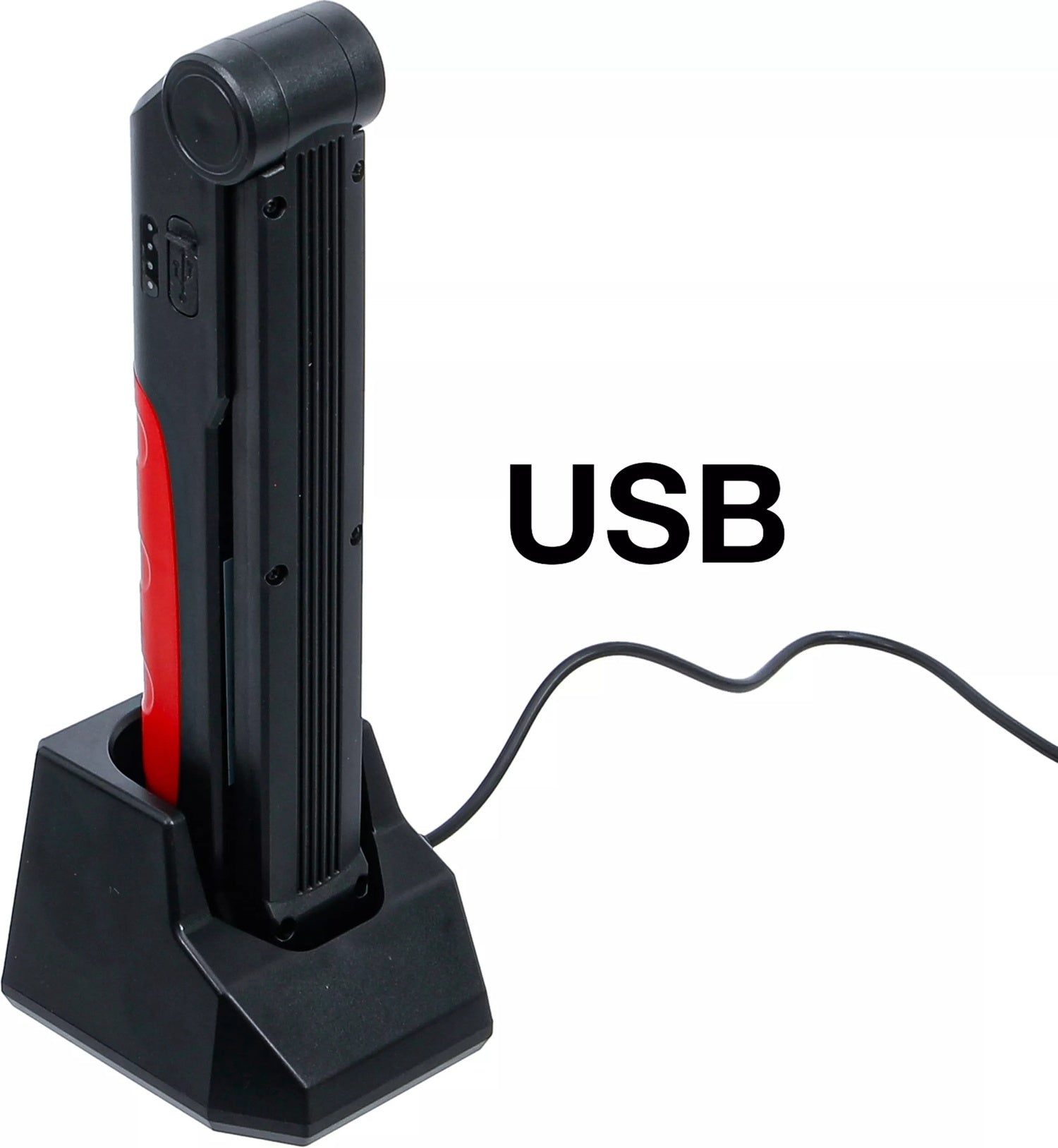 BGS DIY 74636 Akku Knicklampe mit COB-LED 6,5W mit Ladestation