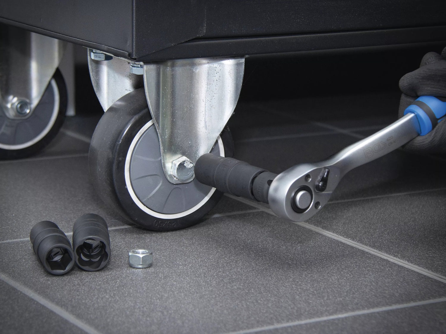 BGS 7467 Satz Wendeeinsätze Kraft Spezial Steckschlüssel Sechskant & Schraubendreher 12,5mm (1/2")