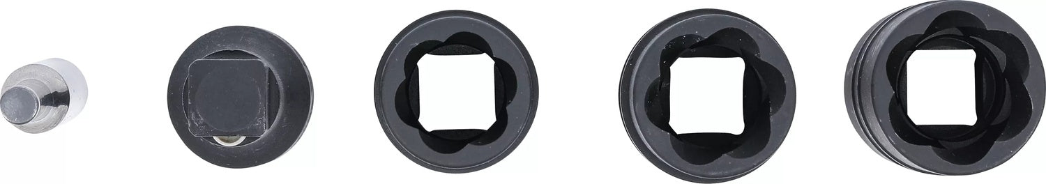 BGS 7467 Satz Wendeeinsätze Kraft Spezial Steckschlüssel Sechskant & Schraubendreher 12,5mm (1/2")