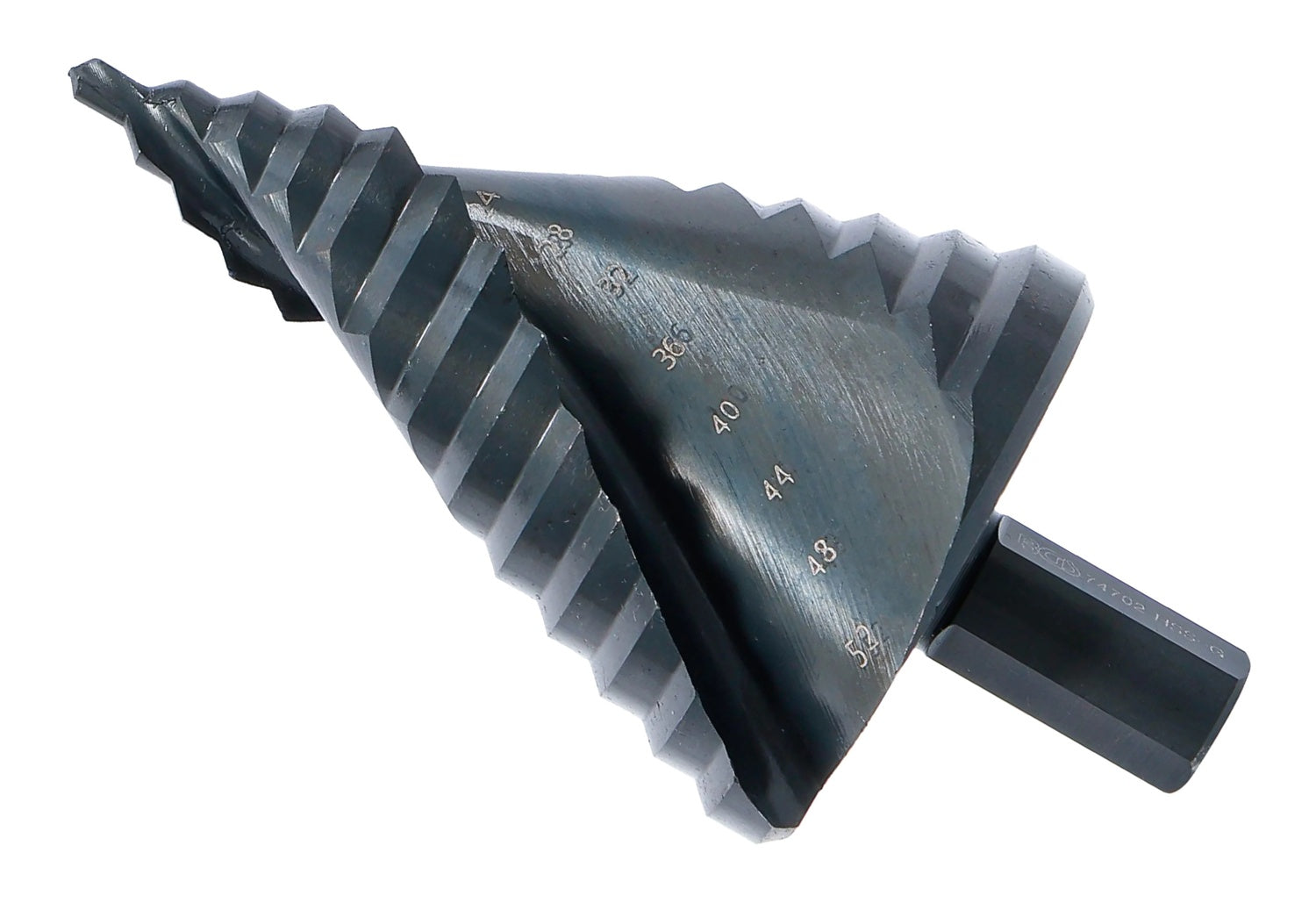 BGS 74702 Stufenbohrer TiAlN-Beschichtung Durchmesser Ø 4-52mm Schälbohrer